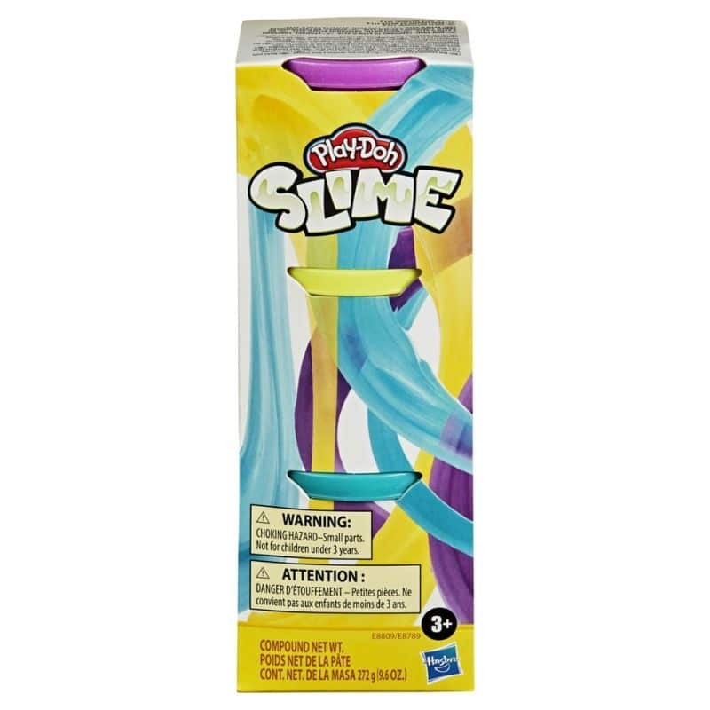 Play-Doh Slime - Pack c/ Três Potes Individuais - E8789 (sortido)