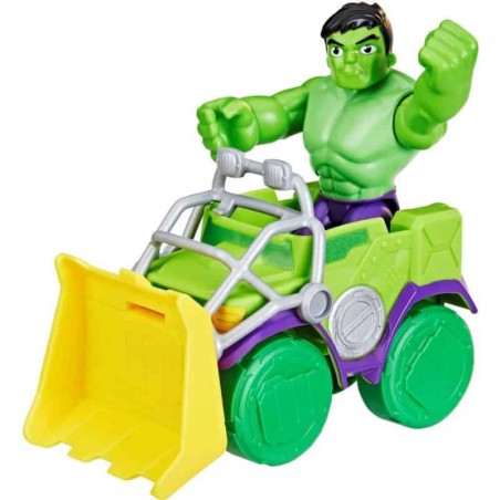 Spidey e a sua Superequipa - Figura e Camião Destruidor Hulk - F7457