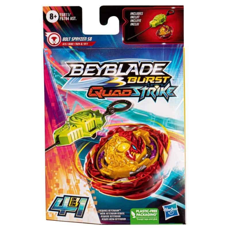 Beyblade Burst QuadStrike - Bolt Spryzen S8 - Hasbro F6811