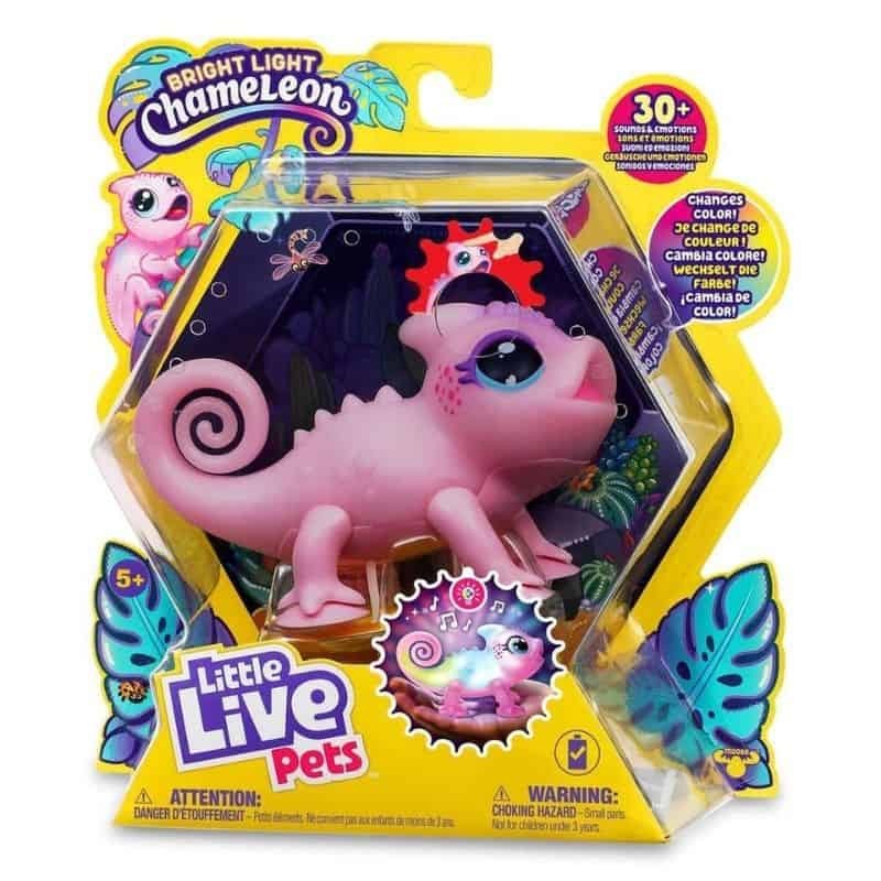 Little Live Pets Camaleão - Nova Bright Light Chameleon - Famosa