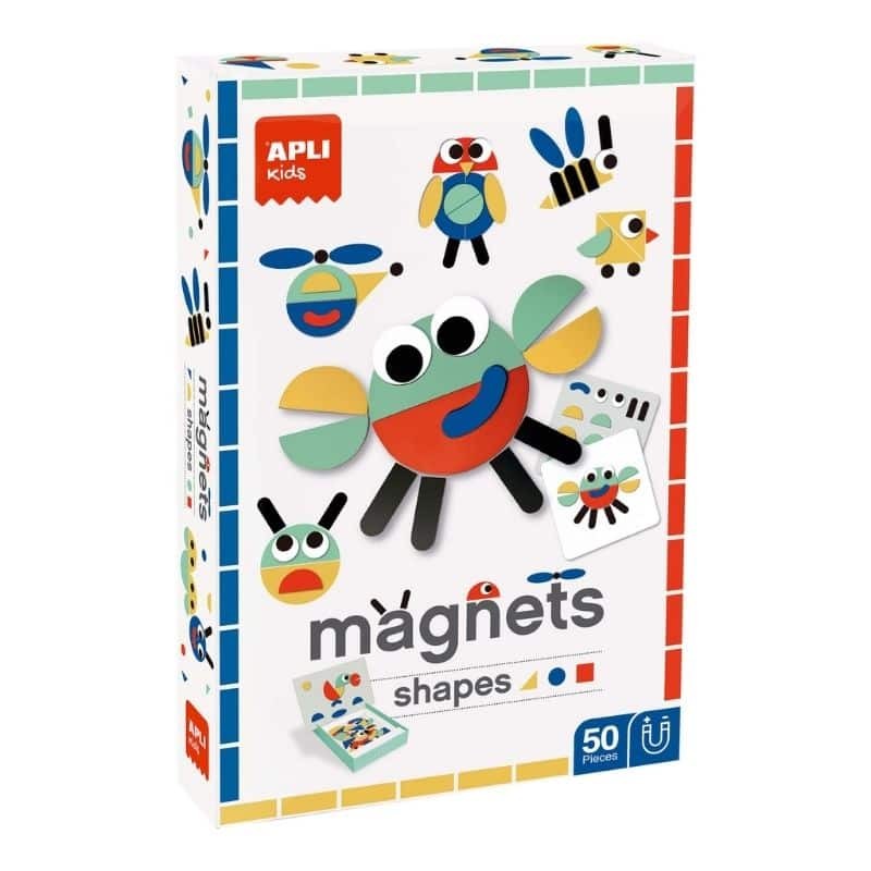 Jogo Magnético Formas - Magnets Shapes - Jogo Educativo APLI Kids