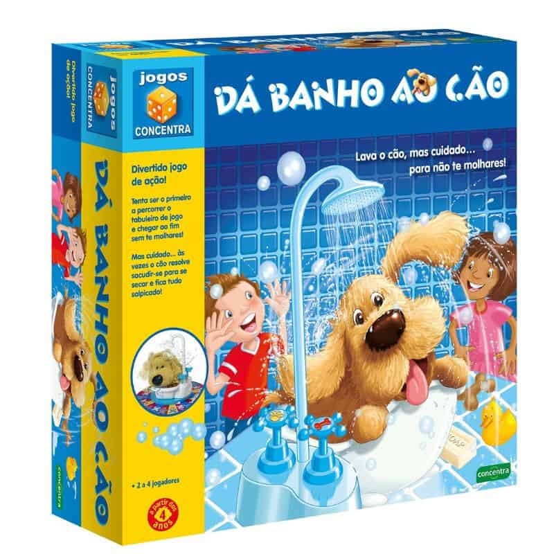 Jogo Dá Banho ao Cão - Jogo de Mesa - Jogos Concentra