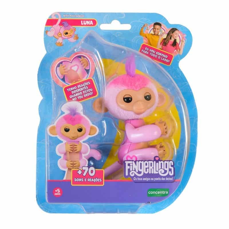 Fingerlings Macaco - Fingerlings Concentra - Luna