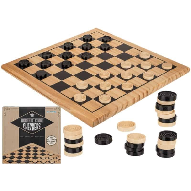 Preços baixos em 2 Jogadores Damas/checkers Jogos tradicionais e de  tabuleiro de Fabricação Contemporânea