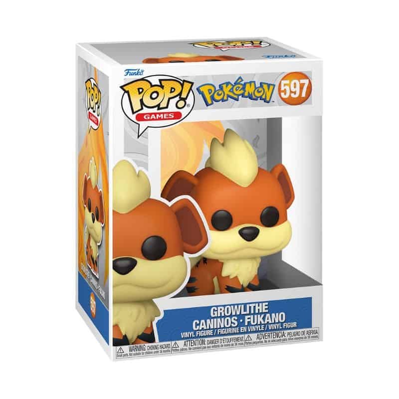 Funko POP Pokémon Growlithe (597)