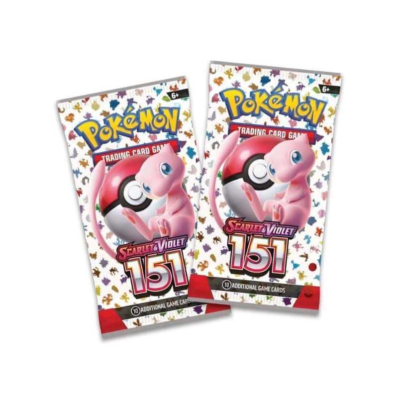 Jogo de Cartas POKEMÓN Scarlet & Violet Booster (Idade Mínima Recomendada:  6 anos - Envio Aleatório)