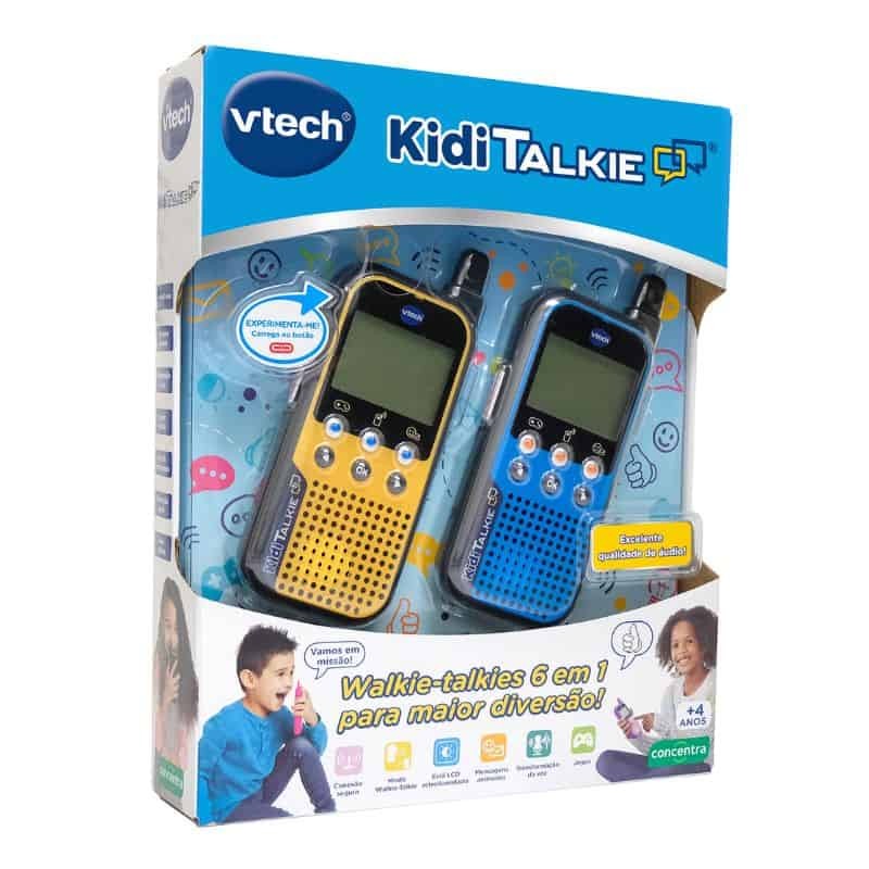 Walkie-Talkies Criança - KidiTalkie 6 em 1 - Vtech