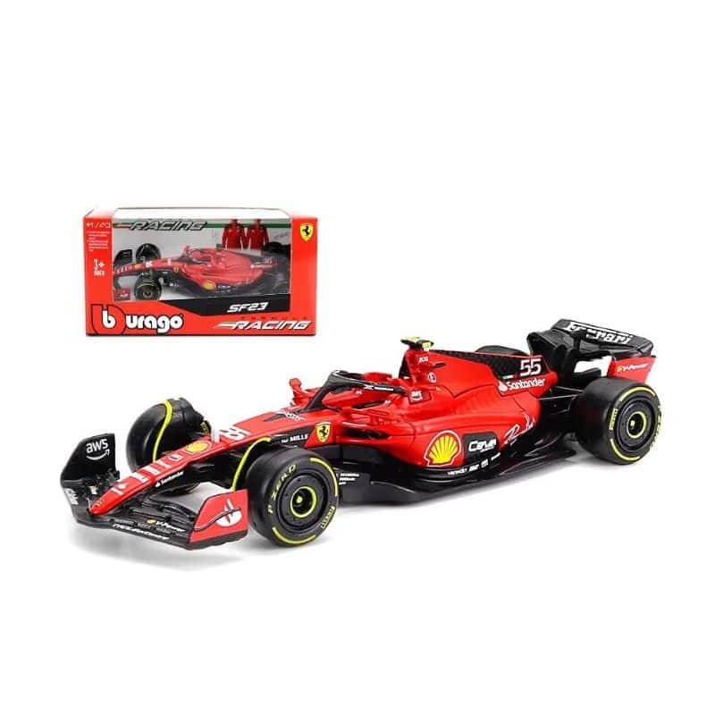 Carro Fórmula 1 Bburago Escala 1:43 - Ferrari SF-23