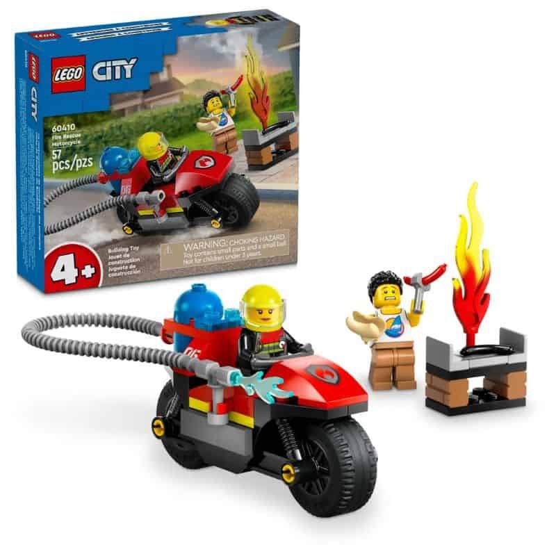 LEGO City Mota de Resgate dos Bombeiros - LEGO 60410