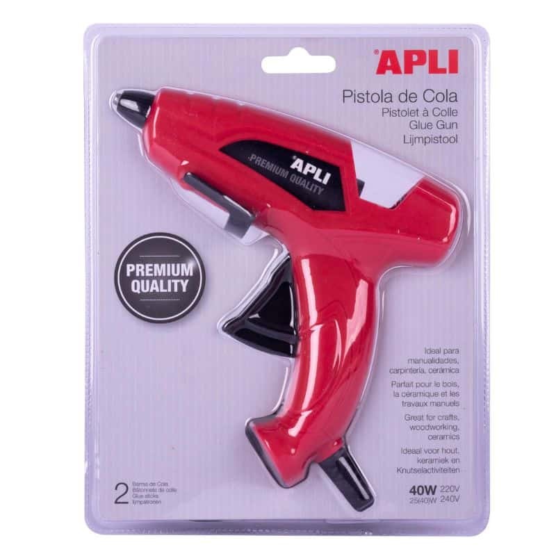 Pistola De Cola Quente APLI - Pistola De Colar Profissional 40W