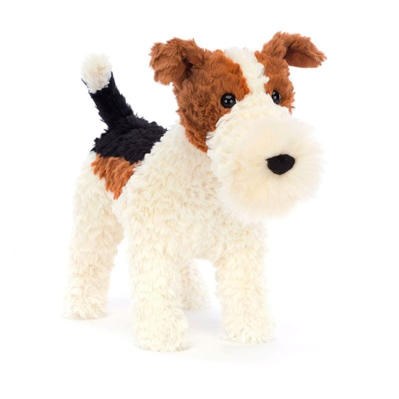 Cão Peluche Fox Terrier - Hector Fox Terrier 24 cm - Peluches Jellycat