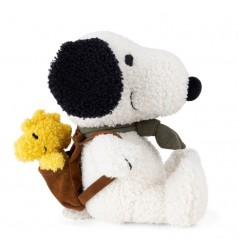 Peluche Snoopy 20 cm - Snoopy com Woodstock na Mochila - Bon Ton Toys