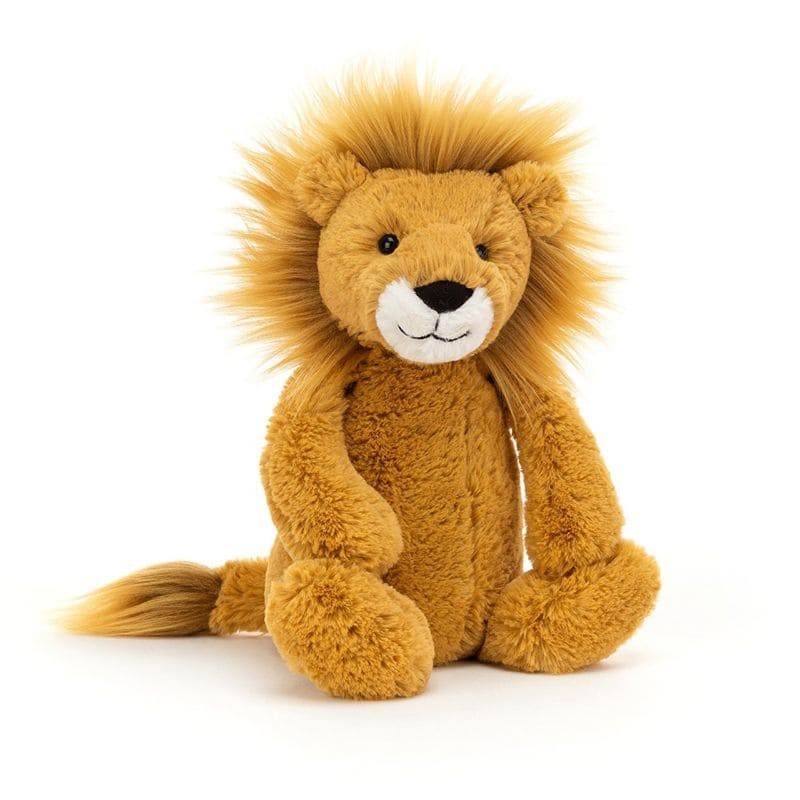 Leão de Peluche Jellycat - Bashful Lion 23 cm - Peluches Jellycat