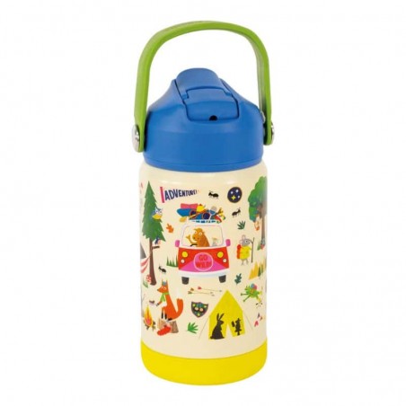 Garrafa De Aço Inoxidável Infantil Adventure 400ml - Floss & Rock