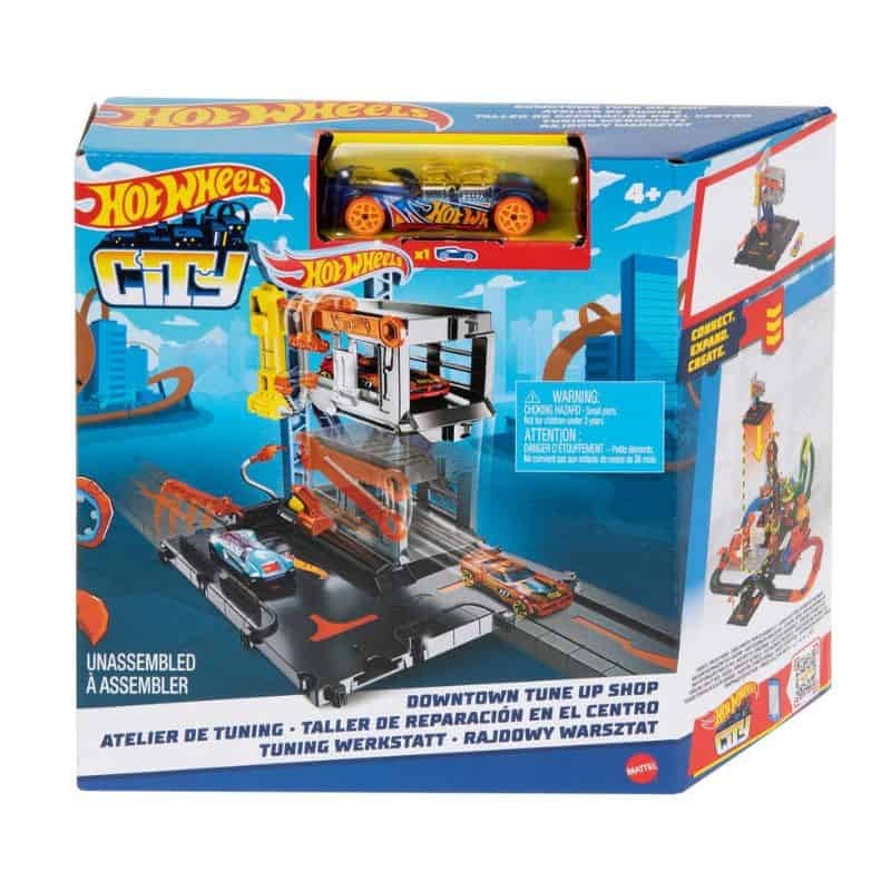 Hot Wheels Oficina - Hot Wheels City Downtown Repair Station