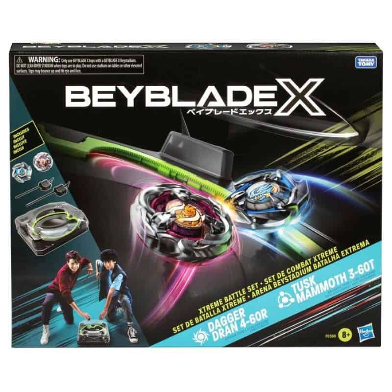 Beyblade X | Set de Batalha Xtreme | Arena Beyblade X + 2 Lançadores