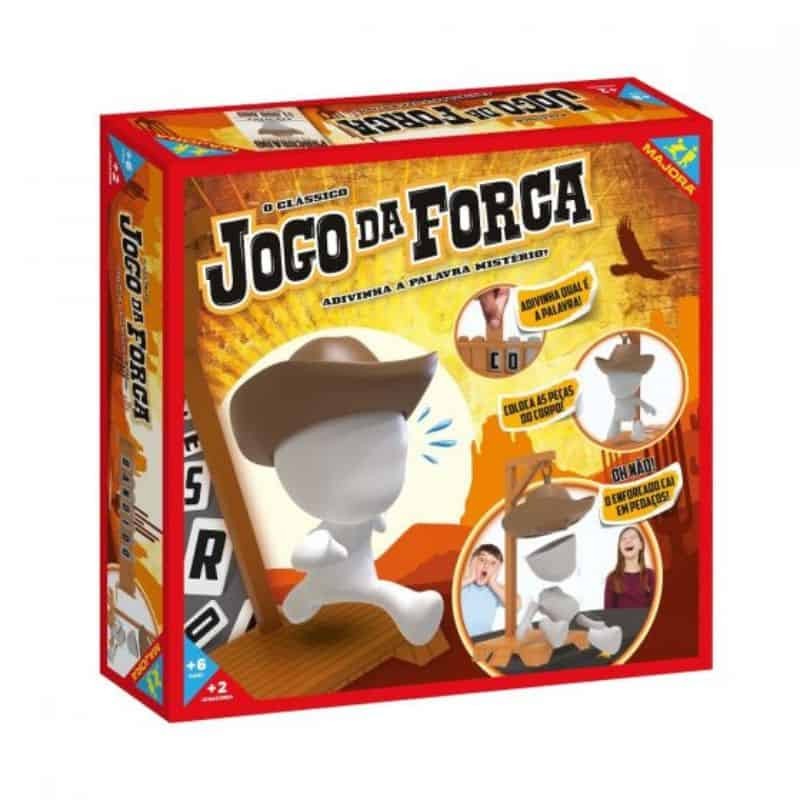 Jogo da Forca Clássico - Jogo de Tabuleiro - Jogos Majora