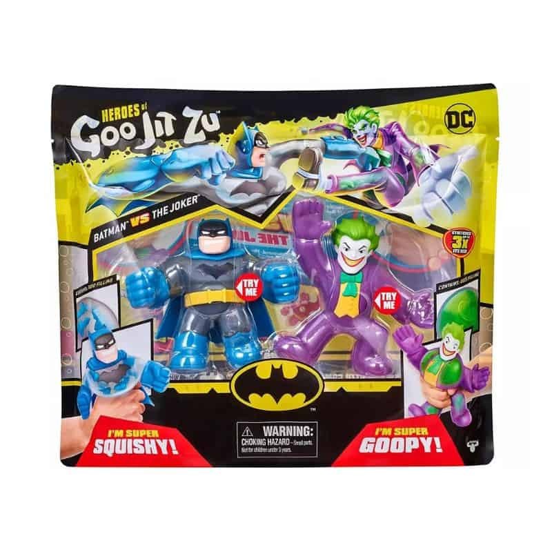 Heroes Of Goo Jit Zu - Pack 2 Figuras DC Comics Batman vs. Joker