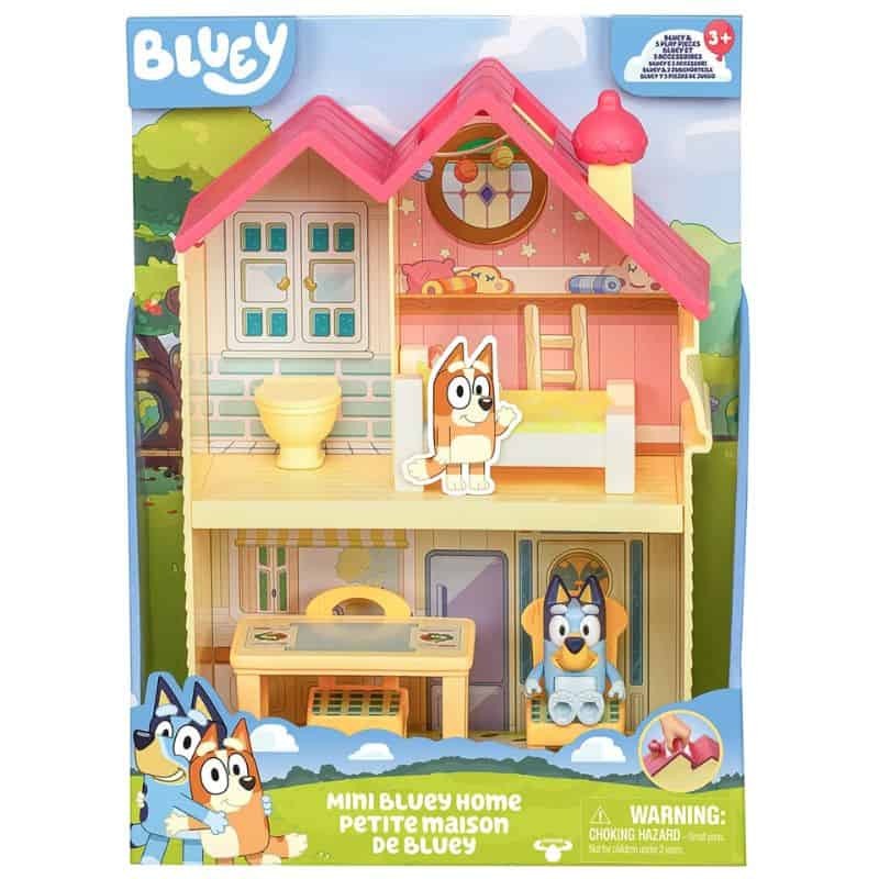 A Casa da Bluey - Mini Casa Bluey - Brinquedos Bluey e Bingo