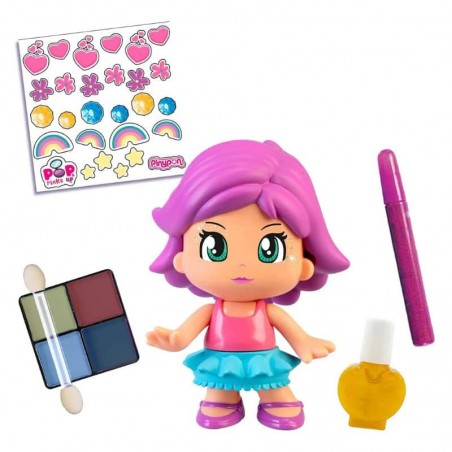 Pinypon Pop & Make Up - Boneca Pinypon com Acessórios de Maquilhagem