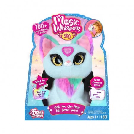 Magic Whispers Kitties - My Fuzzy Friends - Gato Interativo (Sortido)