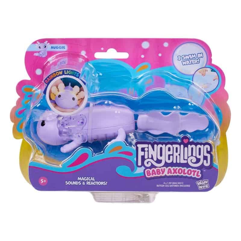 Fingerlings Axolote - Brinquedo Aquático c/ Luzes e Sons - Concentra