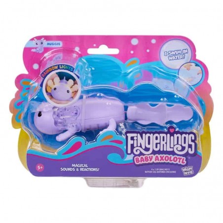 Fingerlings Axolote - Brinquedo Aquático c/ Luzes e Sons - Concentra