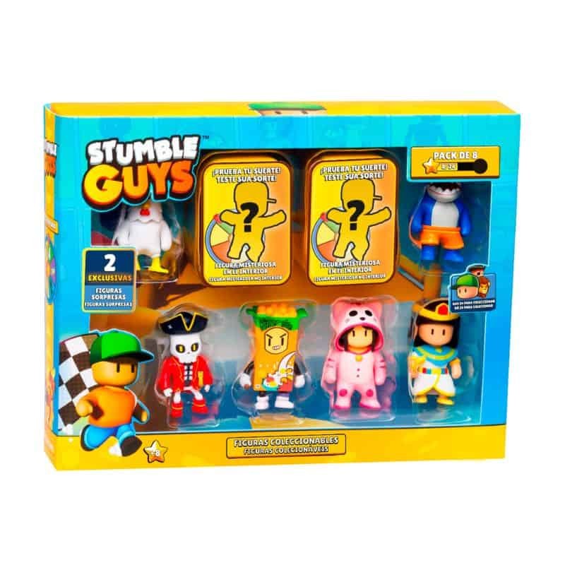 Stumble Guys - Pack Com 8 Figuras Stumble Guys Colecionáveis (sortido)