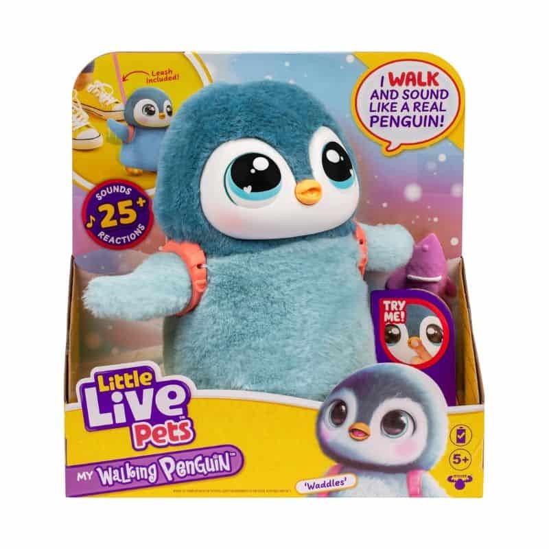 My Walking Penguin - Little Live Pets Pinguim - Pinguim Interativo