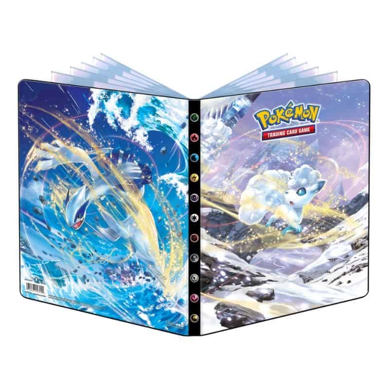 Álbum Cartas Pokémon Lugia Alolan Vulpix 9 Bolsos - Ultra Pro