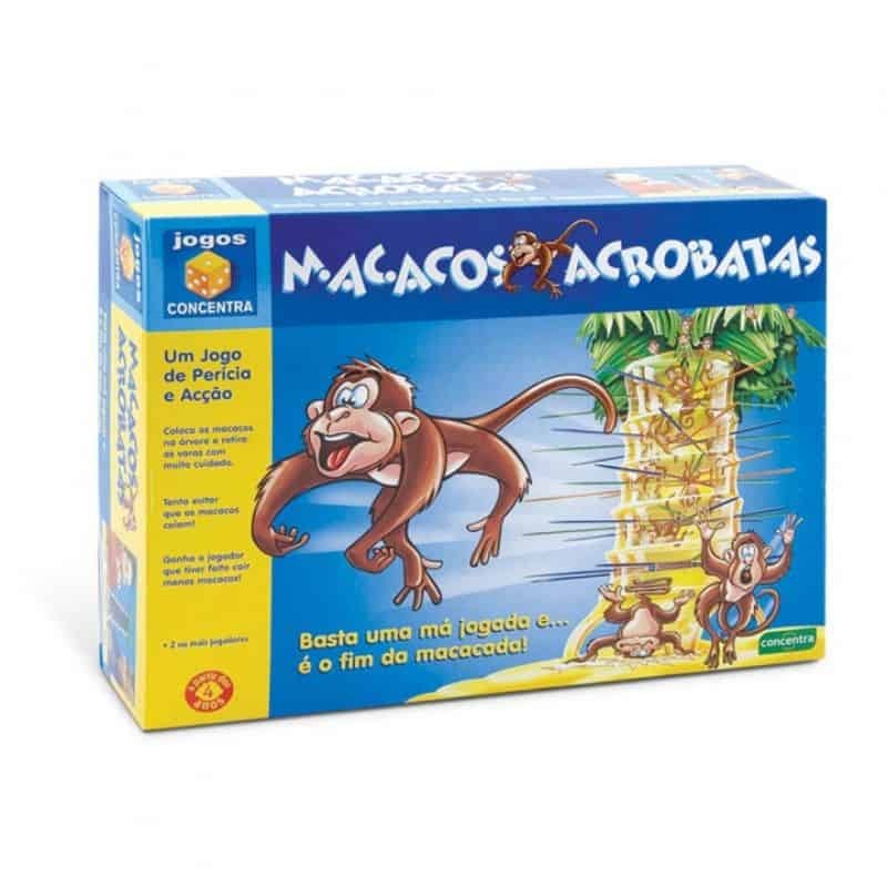 Jogo Macacos Acrobatas - Diversão Garantida - Jogos Concentra