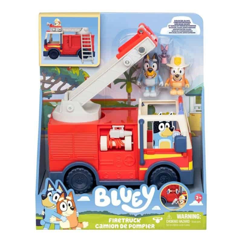 Bluey Camião dos Bombeiros - Brinquedos da Bluey - Brinquedos Famosa