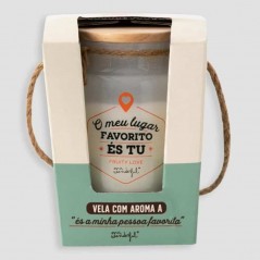 Vela Mr. Wonderful - "O meu lugar favorito és tu" | Aroma Fruity Love