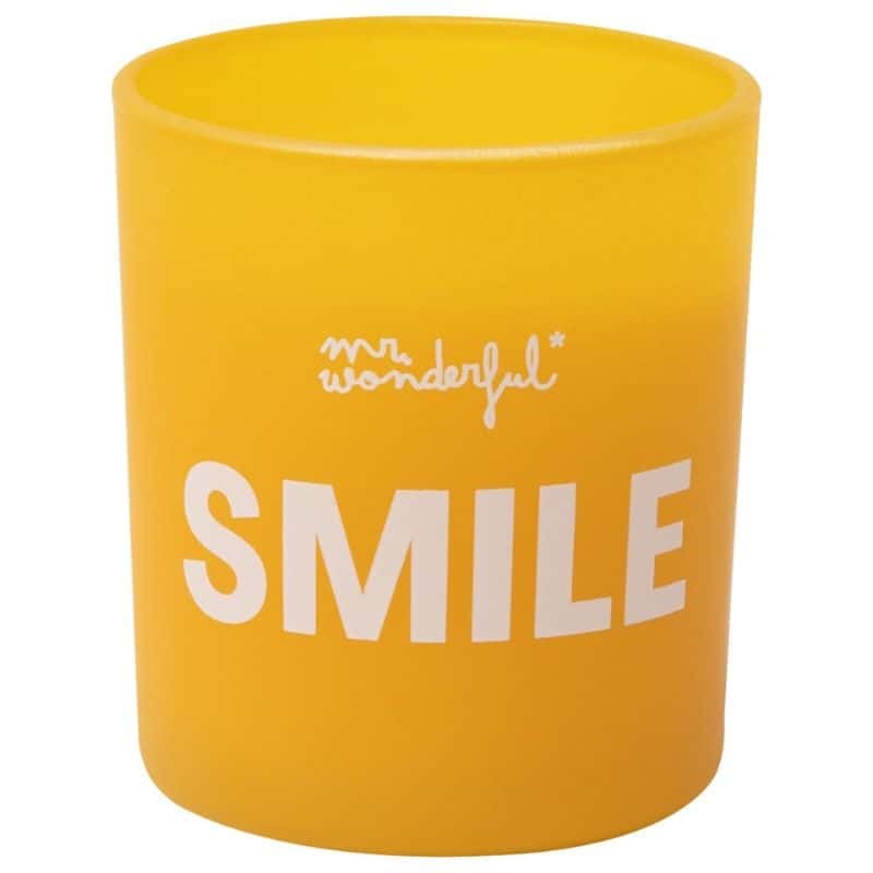 Vela Mr. Wonderful - Vela SMILE Aroma Bergamota | Mr. Wonderful