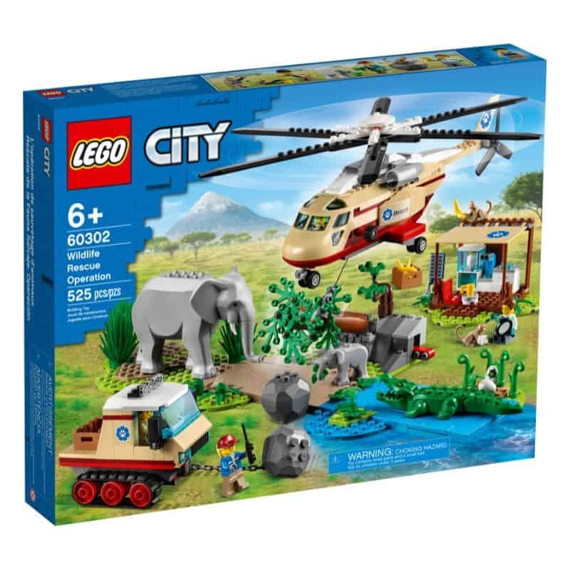 LEGO City Operação de Salvamento de Animais Selvagens - LEGO 60302