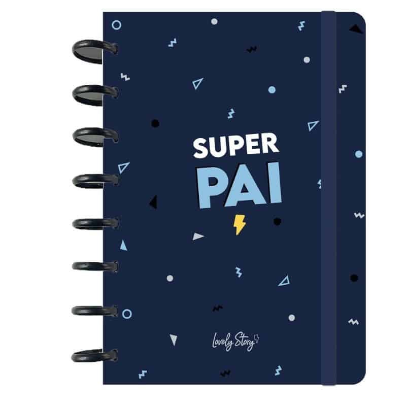 Caderno A5 Pautado com Argolas "Dia do Pai" - Lovely Story