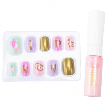 Conjunto de Nail Art Infantil - Pink it Nail Pen Gift - Unhas