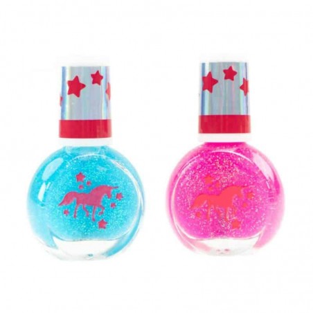 Unicórnio Mágico - Kit Unhas Verniz Para Crianças - Verniz Unhas