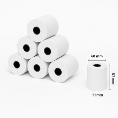 Rolos Térmicos 57x60x11 mm