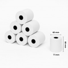 Rolos Térmicos 80x60x11 mm