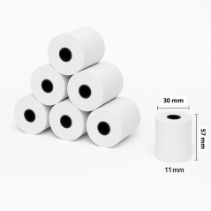 Rolos Térmicos 57x30x11 mm