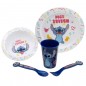 Conjunto Refeição Infantil 5 Peças Disney Stitch | Stor