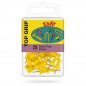 Caixa 20 Alfinetes de Sinalização 7x20mm Coloridos