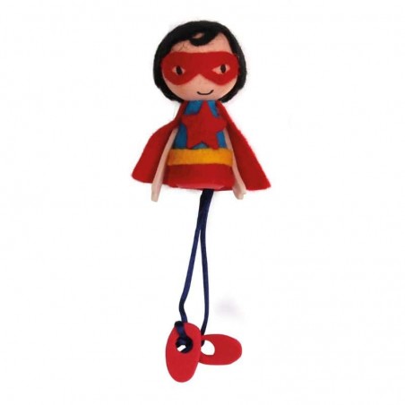 Kit de Artesanato Infantil Super-Heroína - Craft Kit Superhero - APLI