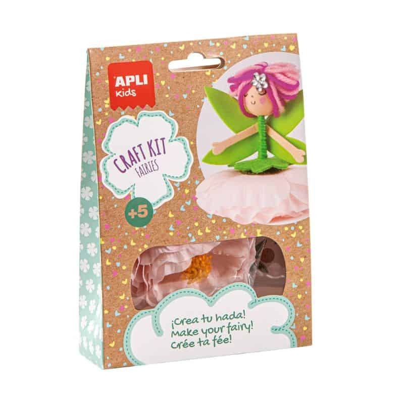 Kit de Artesanato Infantil Fada Verde - Craft Kit Fairies - APLI Kids Kit de Artesanato Infantil Fada Verde - Craft Kit Fairies - APLI Kids