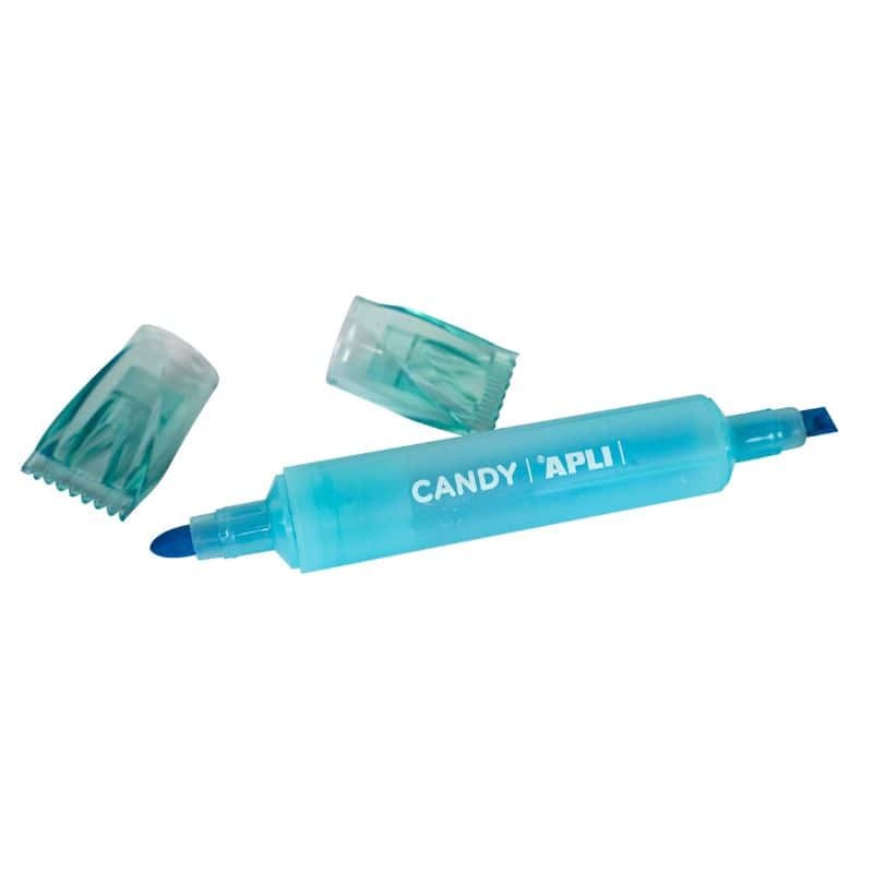 Marcadores Fluorescentes APLI Ponta Dupla - APLI Fluor Candy 1 un. Marcadores Fluorescentes APLI Ponta Dupla - APLI Fluor Candy 1 un.