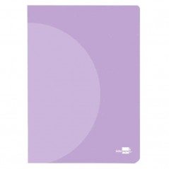 Caderno de Linhas A4 Capa Plástica Pastel