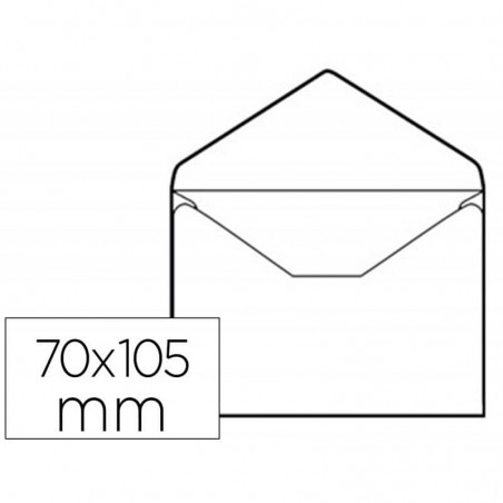 Envelopes Brancos 70x105mm