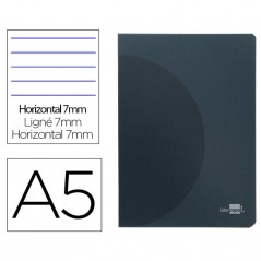 Caderno de Linhas A5 Capa Preta