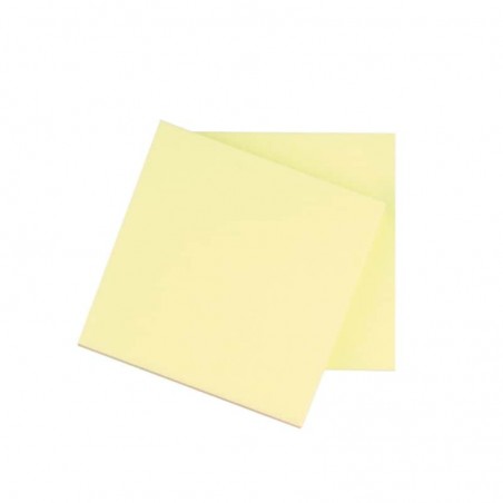 Bloco Notas Adesivas Amarelas 76x76mm - Quick Notes